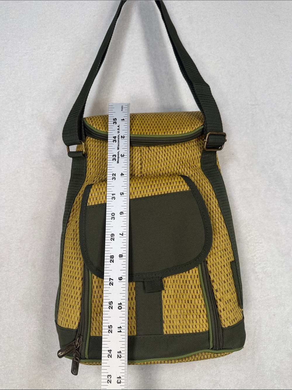 Picnic at Ascot 2 Bottle Wine Carrier Bag - Picture 6 of 6